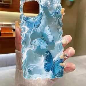 Blue Butterfly Phone Case
